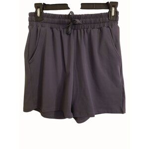 Charmo Womens Athletic Shorts Quick-Dry Breathable Moisture-Wicking Gray S